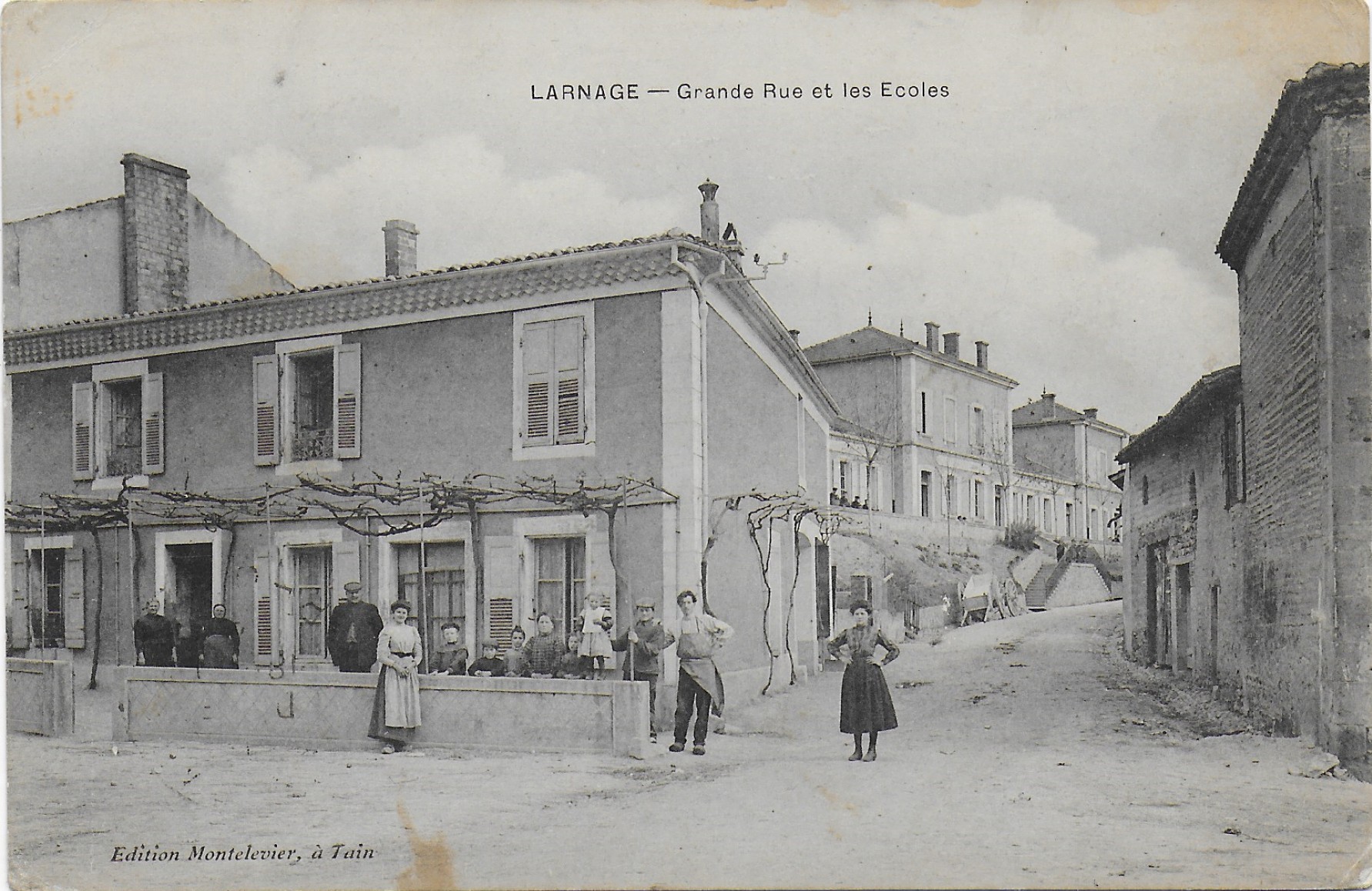 Larnage au début du XXeme siècle patrimoine larnage